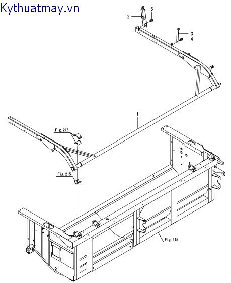 Tay nâng - cách đầu 2.3m